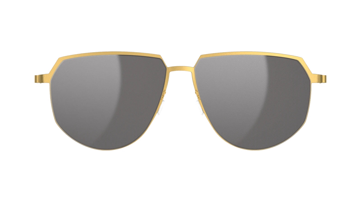 Lindberg TITANIUM 8914 - Gold / 135 - Normal / Dark Grey