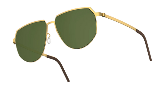 Lindberg TITANIUM 8914 - Gold / 125 - Short / Blue Gradient