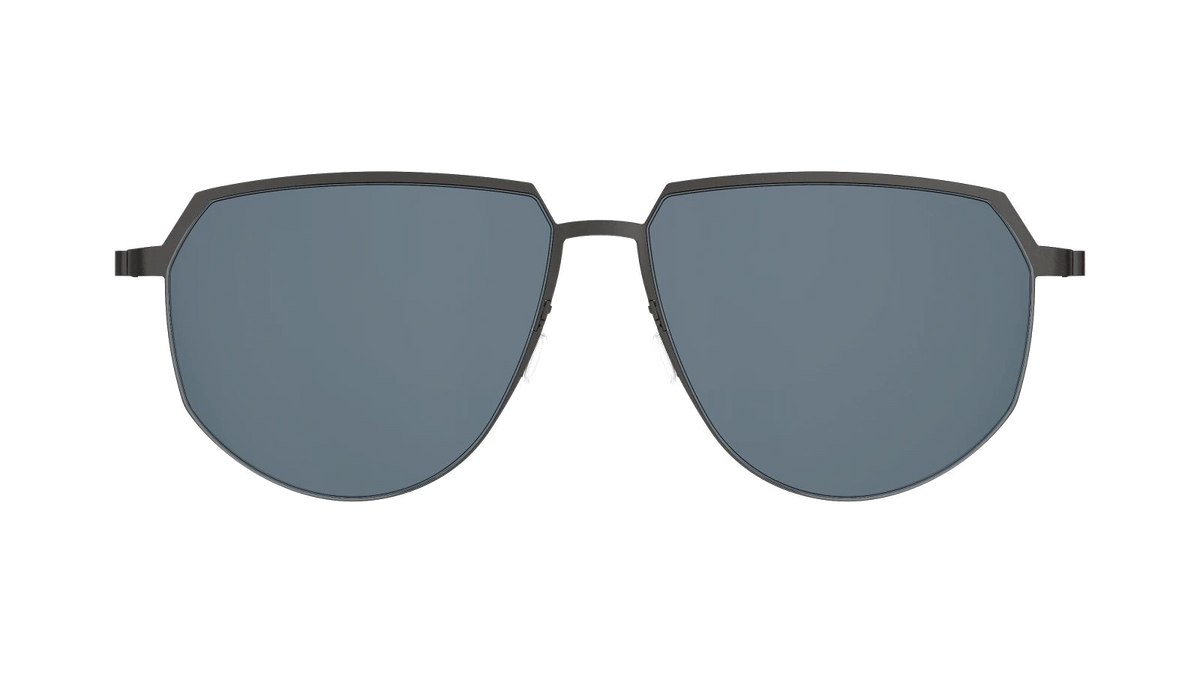 Lindberg TITANIUM 8914 - Black / 125 - Short / Blue Grey