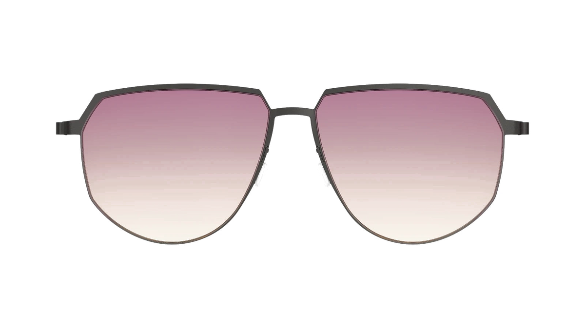 Lindberg TITANIUM 8914 - Black / 135 - Normal / Bordeaux Pearl Gradient