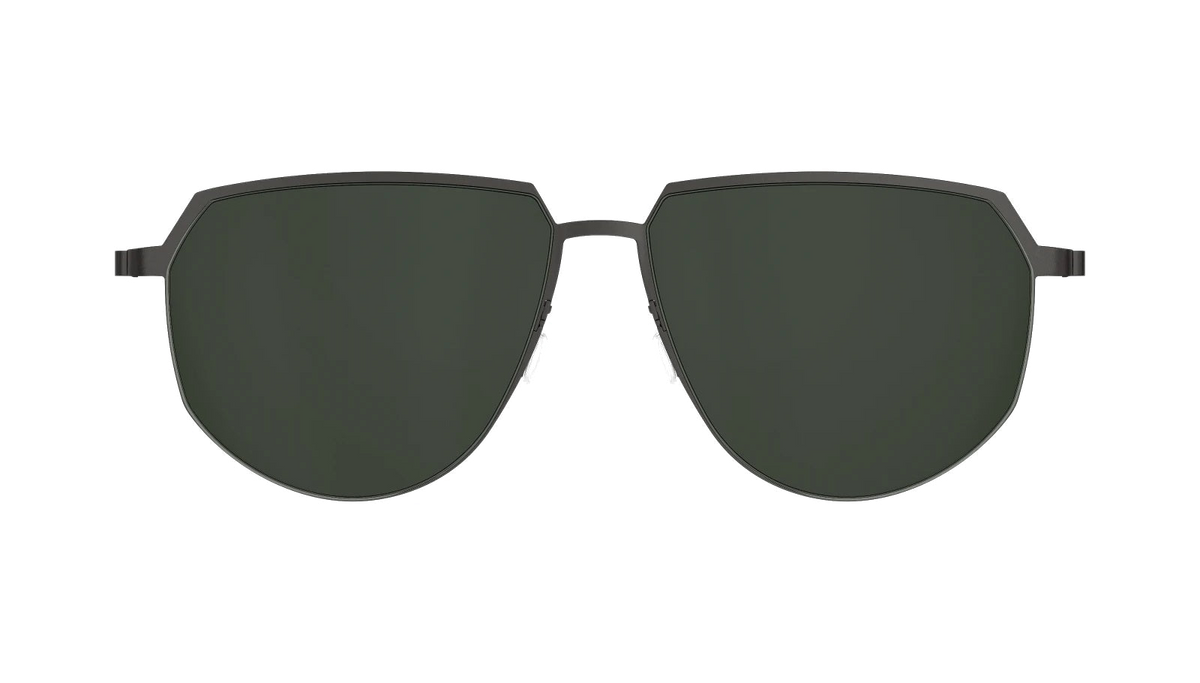 Lindberg TITANIUM 8914 - Black / 135 - Normal / Grey Green
