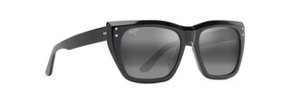 Maui Jim Aloha Lane Sunglasses in BLACK - Angled View