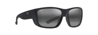 Maui Jim Amberjack Sunglasses in BLACK - Angled View