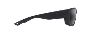 Maui Jim Amberjack Sunglasses in BLACK - Side View