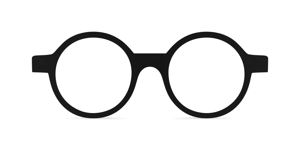 Nina Mûr Tamra eyeglasses in Black — handcrafted Madrid birch wood frame
