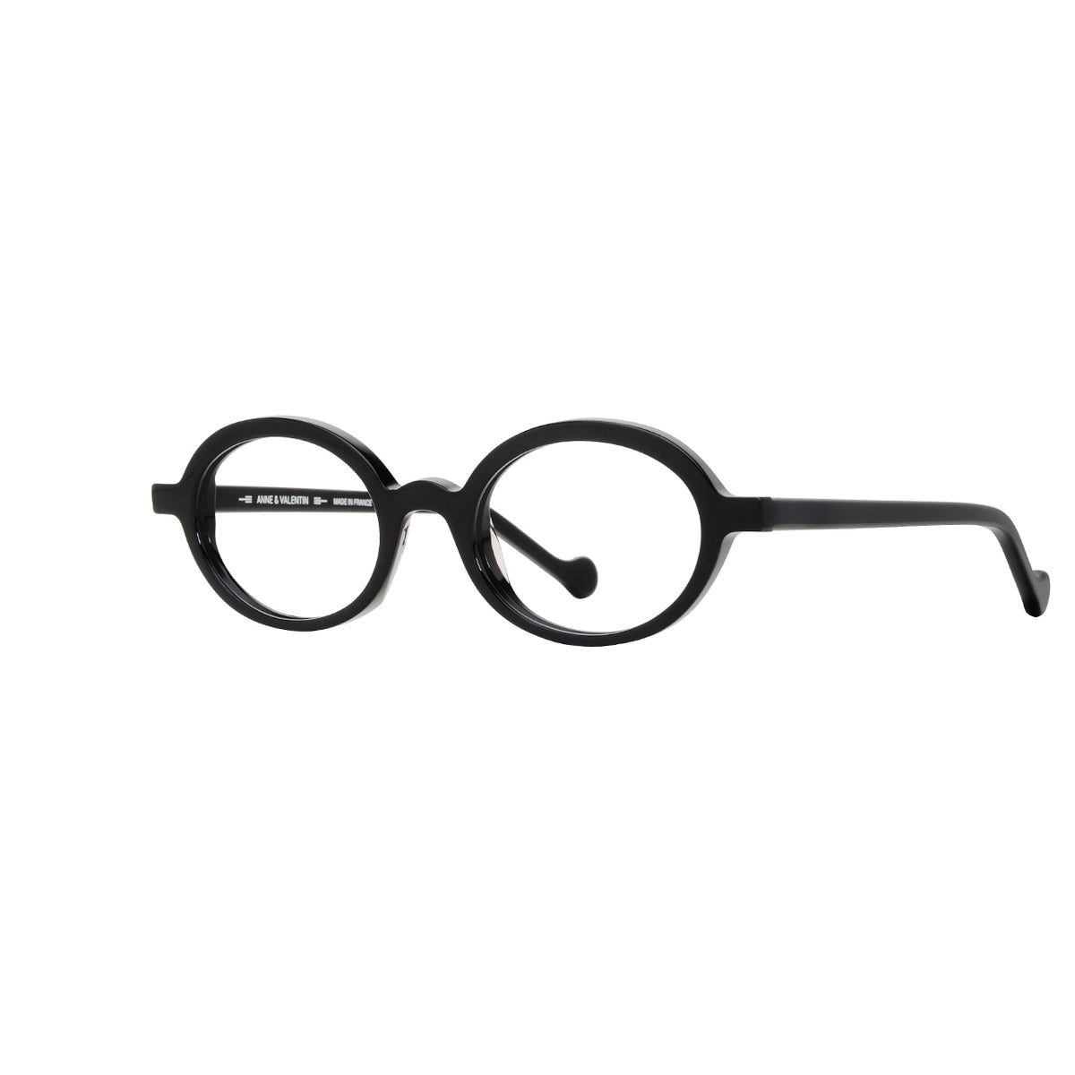 Anne Et Valentin ARIBO Eyeglasses Solid Black (I) Side