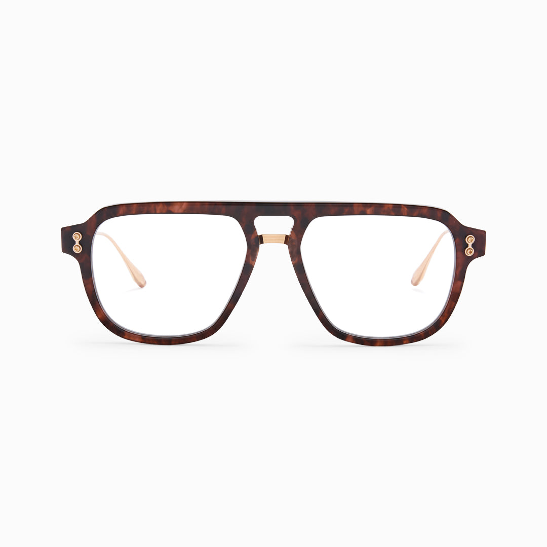 Akoni Argo Eyeglasses Havana AKX-538B-55 Front