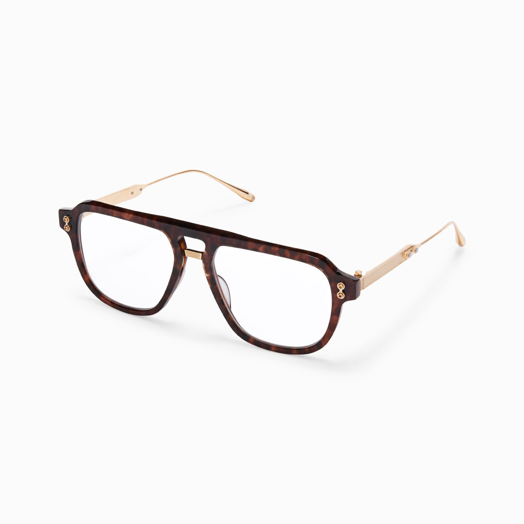 Akoni Argo Eyeglasses Havana AKX-538B-55 Profile