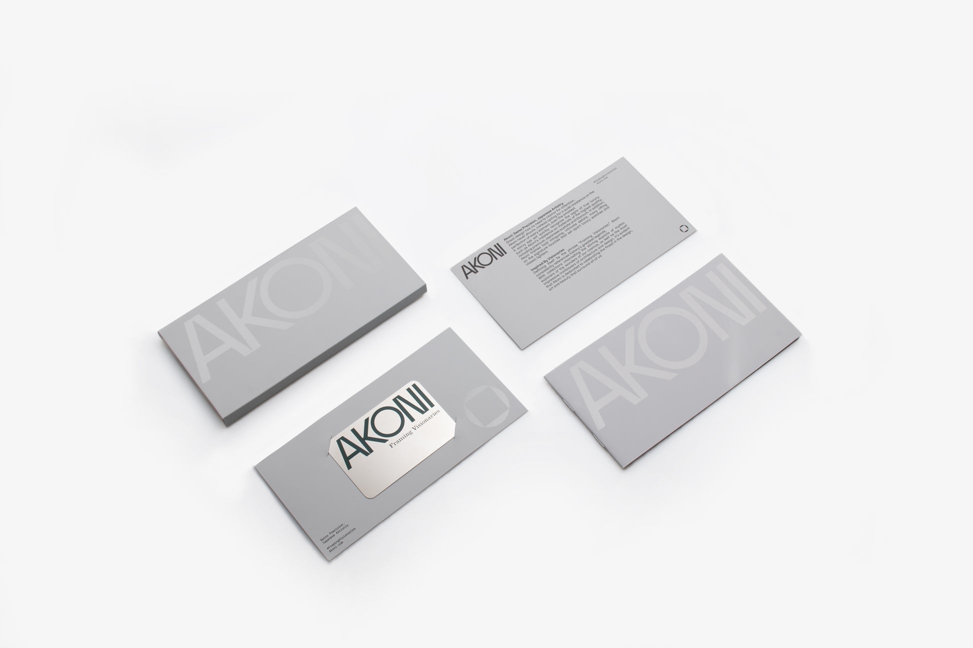 Akoni Eyewear Authenticity Card