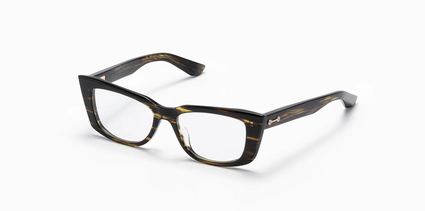 Gamma Akoni Eyeglasses Dark Tortoise Cat Eye