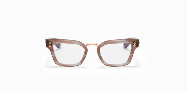 Luna Akoni Eyeglasses Nude Grey Swirl Cat Eye