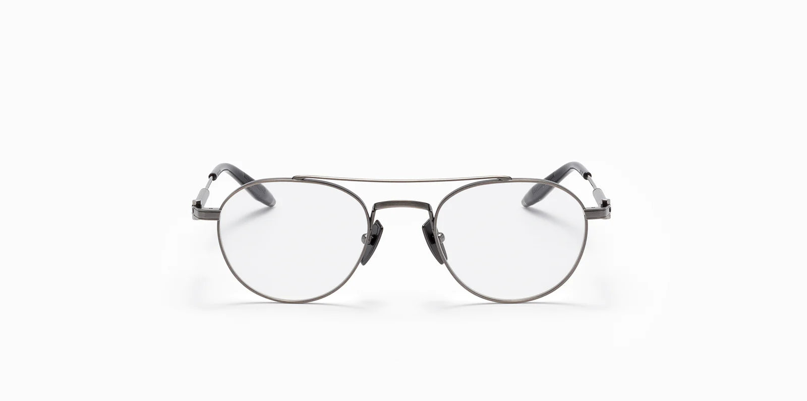 Mercury Akoni Eyeglasses Antiqued Silver Aviator