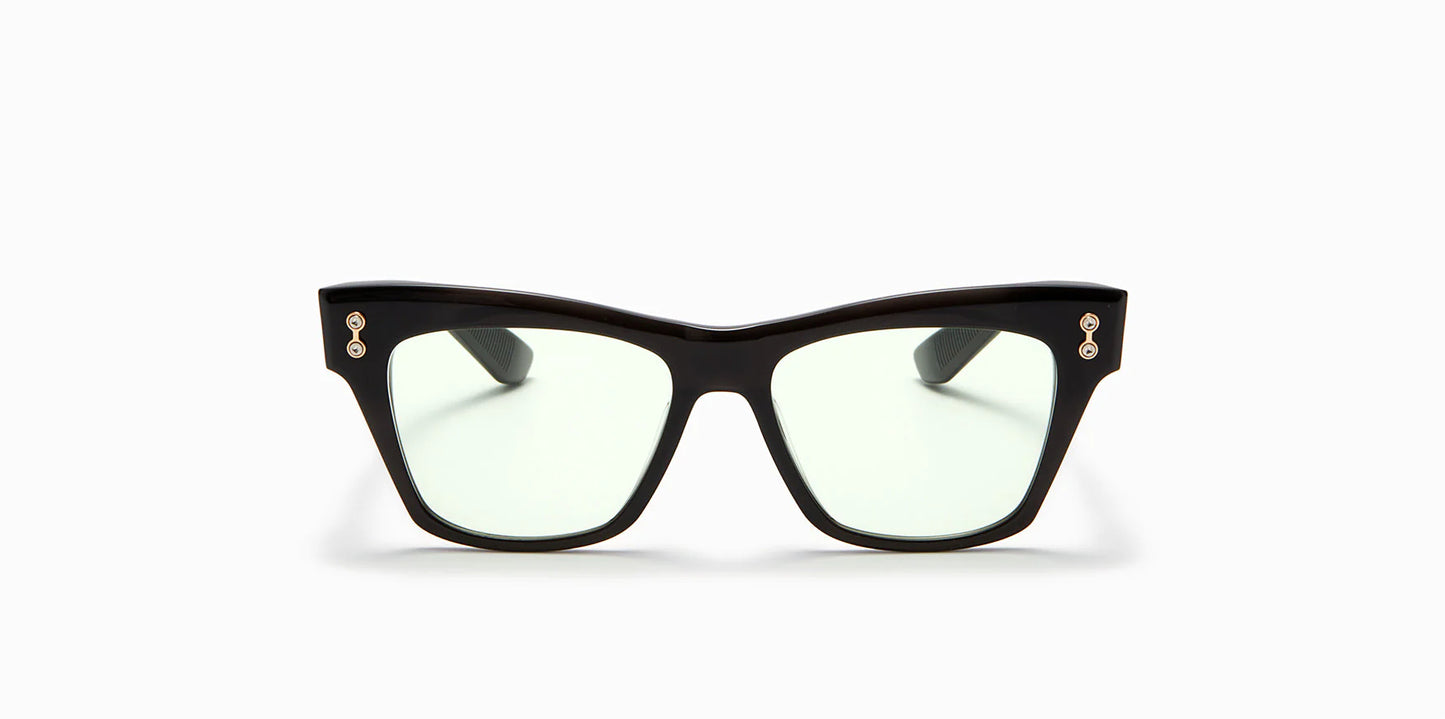 Sagitta Akoni Eyeglasses Crystal Black Cat Eye