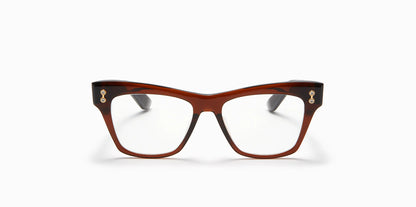 Sagitta Akoni Eyeglasses Crystal Brown Cat Eye