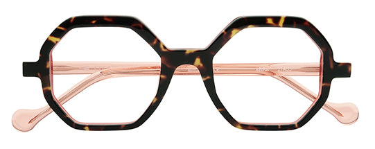 Anne Et Valentin ABIRA Eyeglasses Tortoise Pink 21A33 Front