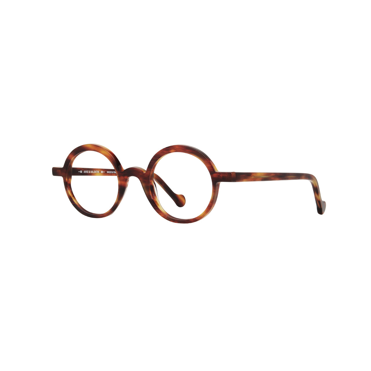 Anne Et Valentin AGLAE Eyeglasses Brushed Brown 0930 Side