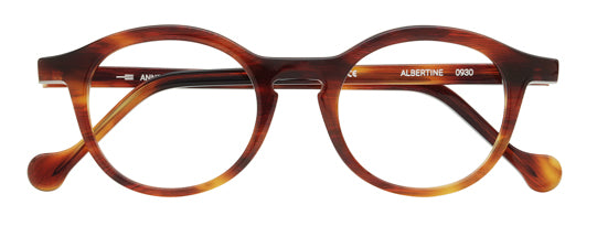 Anne Et Valentin ALBERTINE Eyeglasses Brushed Brown 0930 Front