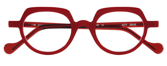 Anne Et Valentin ALFY Eyeglasses Red 25A26 Front