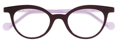 Anne Et Valentin ALMA 2 Eyeglasses Purple 26A47 Front