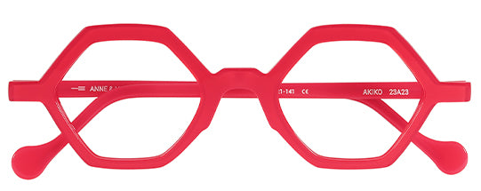 Anne Et Valentin Akiko Eyeglasses Fuschia 23A23 Front