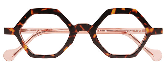 Anne Et Valentin Akiko Eyeglasses Tortoise Pink 21A33 Front