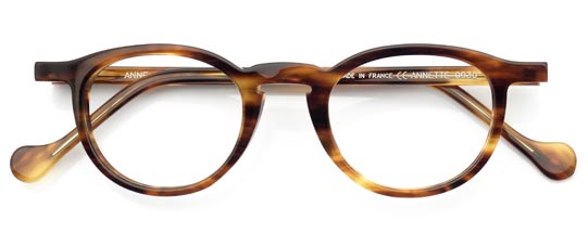 Anne Et Valentin Annette 2 Eyeglasses Striped Tortoise 0930 Front
