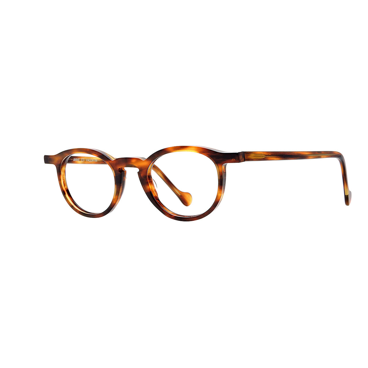 Anne Et Valentin Annette 2 Eyeglasses Striped Tortoise 0930 Profile