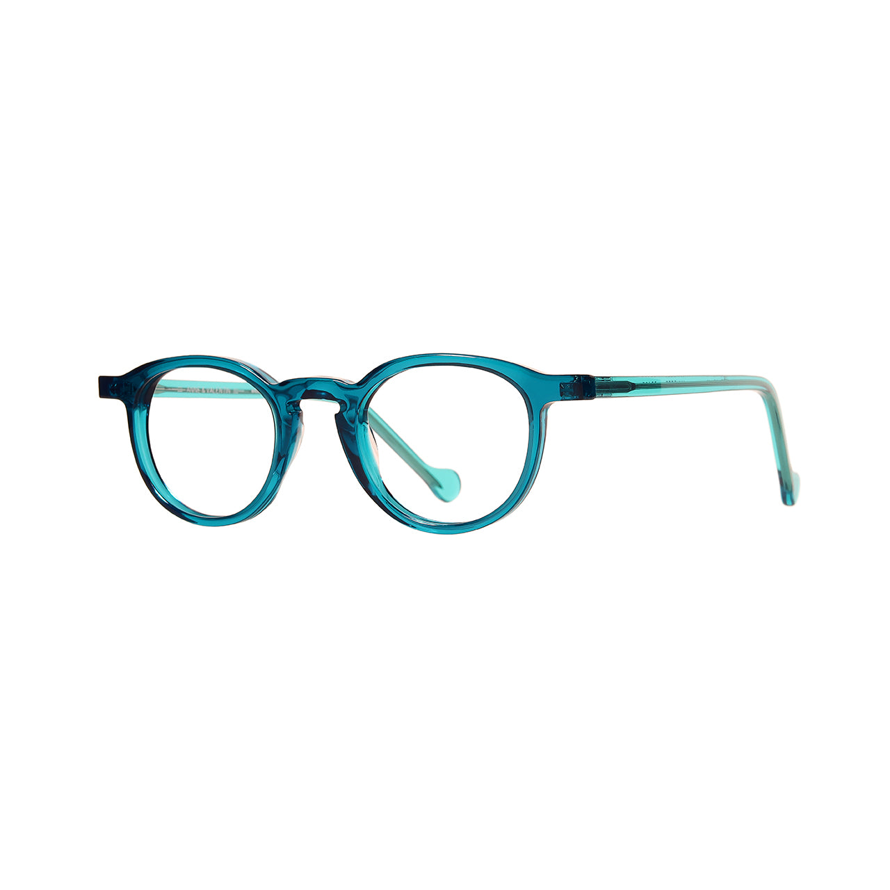 Anne Et Valentin Annette 2 Eyeglasses Teal 22A23 Profile