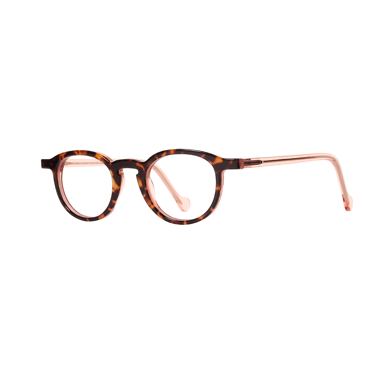 Anne Et Valentin Annette 2 Eyeglasses Tortoise Pink 21A33 Profile