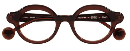 Anne Et Valentin BOING Eyeglasses Brown 26A21 Front