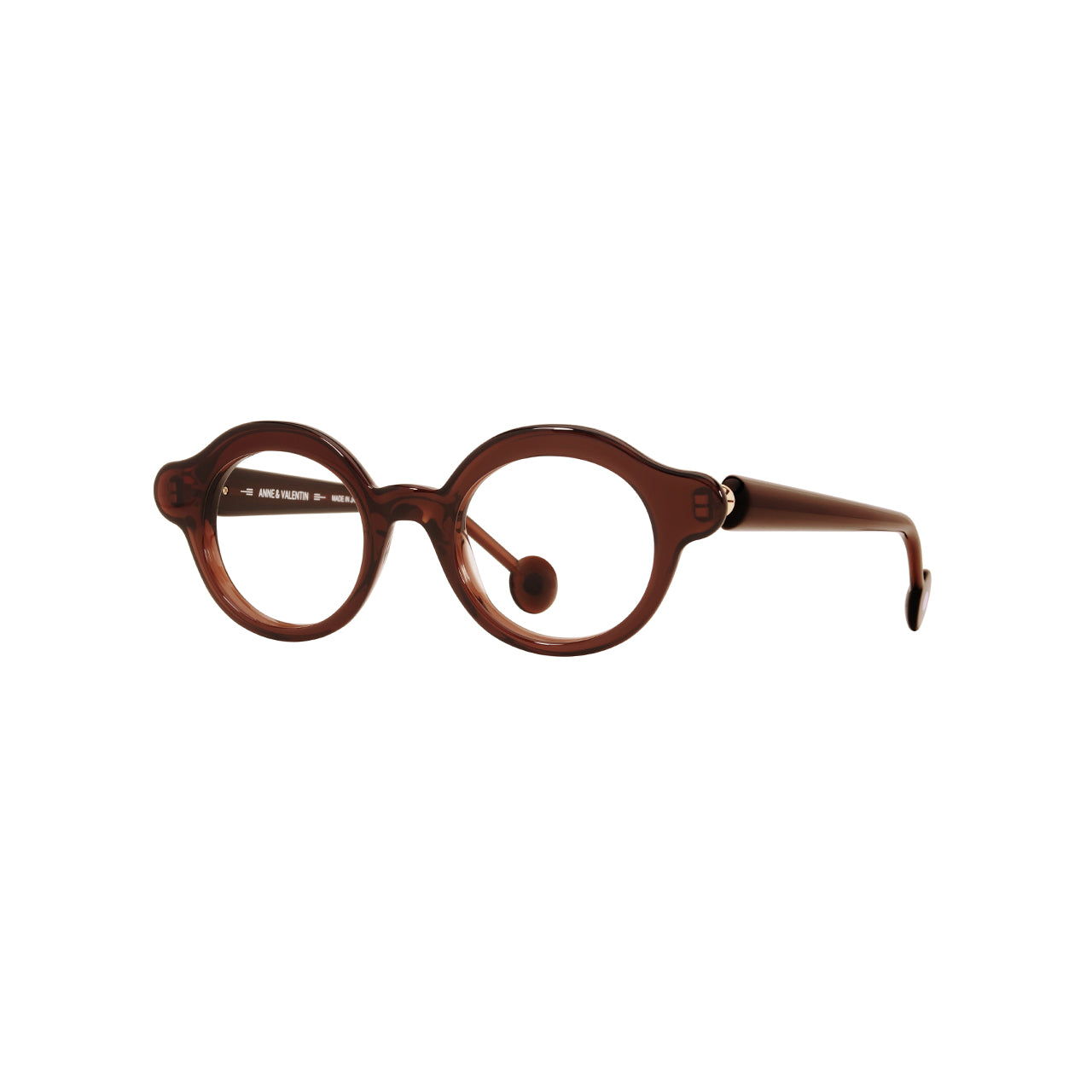 Anne Et Valentin BOING Eyeglasses Brown 26A21 Side