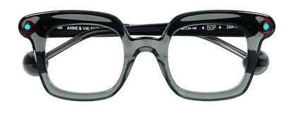 Anne Et Valentin BOP Eyeglasses Grey 24A15 Front