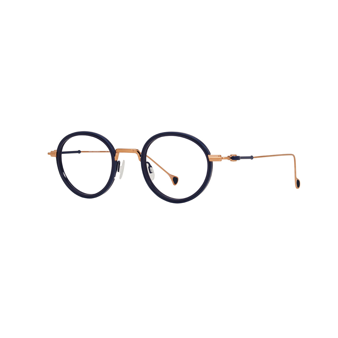 Anne Et Valentin BUTOR Eyeglasses Blue Gold 24C44 Side