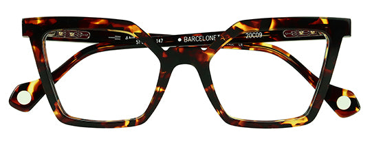 Anne Et Valentin Barceloneta Eyeglasses Dark Tortoise 20C09 Front at Gazal Eyecare Roswell Atlanta