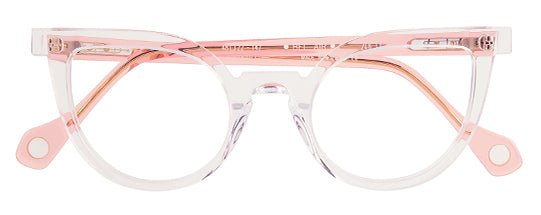 Anne Et Valentin Bel Air Eyeglasses Crystal Pink 20C14 Front at Gazal Eyecare Roswell Atlanta