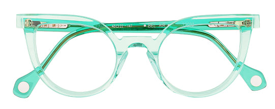 Anne Et Valentin Bel Air Eyeglasses Crystal Teal 22C22 Front at Gazal Eyecare Roswell Atlanta