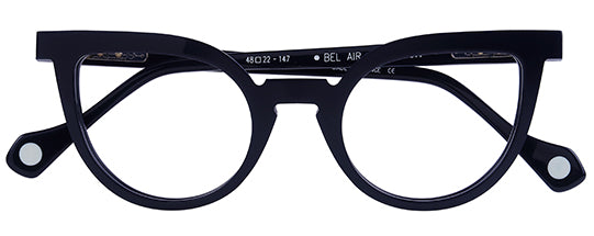 Anne Et Valentin Bel Air Eyeglasses Dark Navy 20C11 Front at Gazal Eyecare Roswell Atlanta