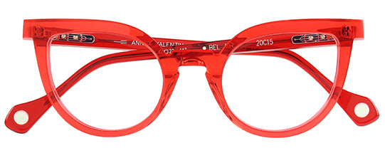 Anne Et Valentin Bel Air Eyeglasses Red 20C15 Front at Gazal Eyecare Roswell Atlanta