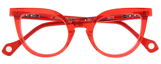Anne Et Valentin Bel Air Eyeglasses Red 20C15 Front at Gazal Eyecare Roswell Atlanta