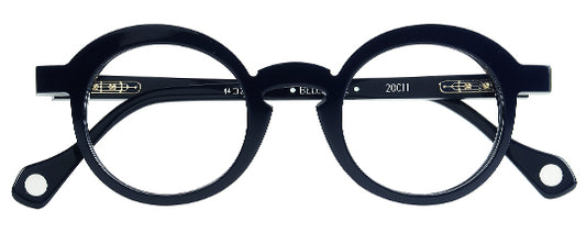 Anne Et Valentin Belleville Eyeglasses Black 20C11 Front at Gazal Eyecare Roswell Atlanta