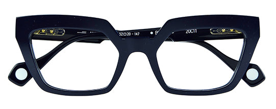 Anne Et Valentin Brera Eyeglasses Marine Dark Blue 20C11 Front at Gazal Eyecare Roswell Atlanta