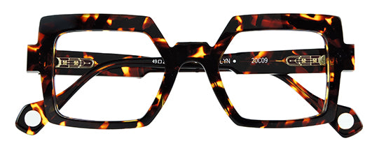 Anne Et Valentin Brooklyn Eyeglasses Tortoise 20C09 Front at Gazal Eyecare Roswell Atlanta