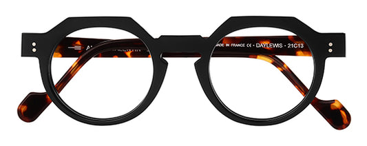 Anne Et Valentin Day Lewis Eyeglasses Black Tortoise 21C13 Front at Gazal Eyecare Roswell Atlanta