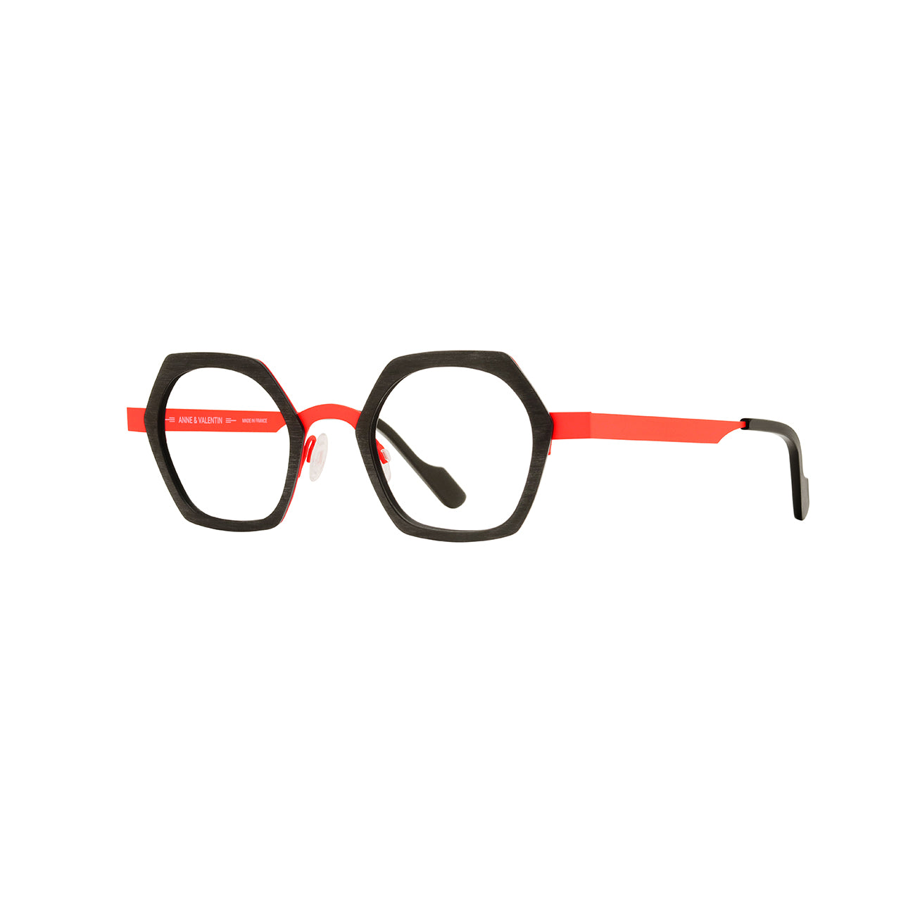 Anne Et Valentin Foryou Eyeglasses Brown Red 25B22 Side