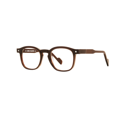 Anne Et Valentin JEPENSE Eyeglasses Brown 26A03 Side