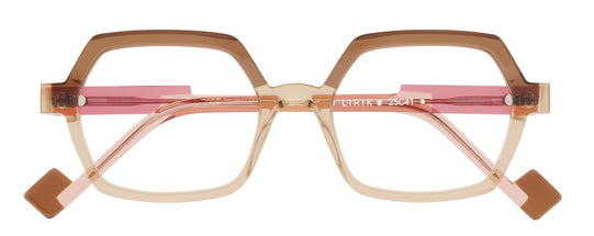 Anne Et Valentin LIRIK Eyeglasses Beige Pink 25C41 Front