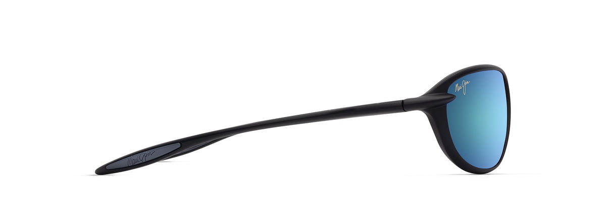 Maui Jim Hookipa Ultra R sunglasses in Matte Black, side view