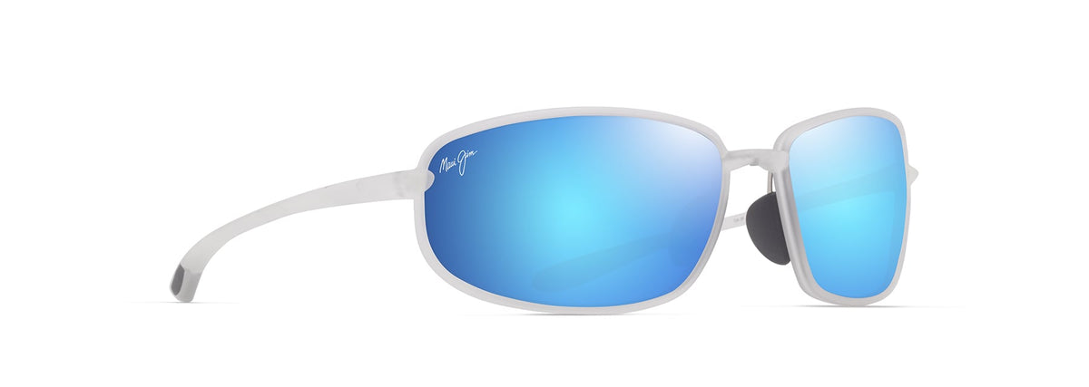 Maui Jim Ho'okipa R Lite sunglasses in Matte Crystal, angled view