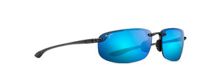 Maui Jim Ho'okipa sunglasses in Smoke Grey, angled view