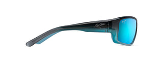 Maui Jim Barrier Reef sunglasses in Blue with Turquoise, side view